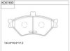 ASIMCO KD6749D Brake Pad Set, disc brake